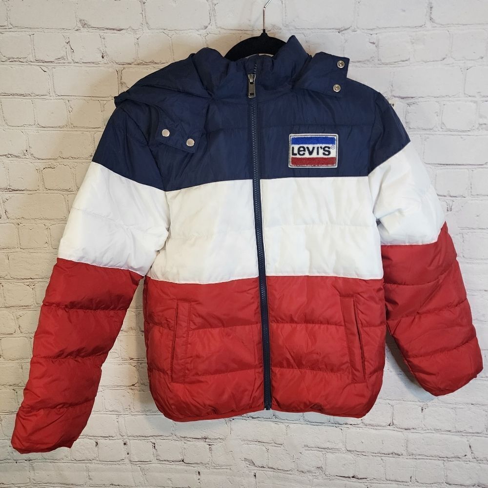 Boys Levi's full zip winter jacket, size M (10-12)